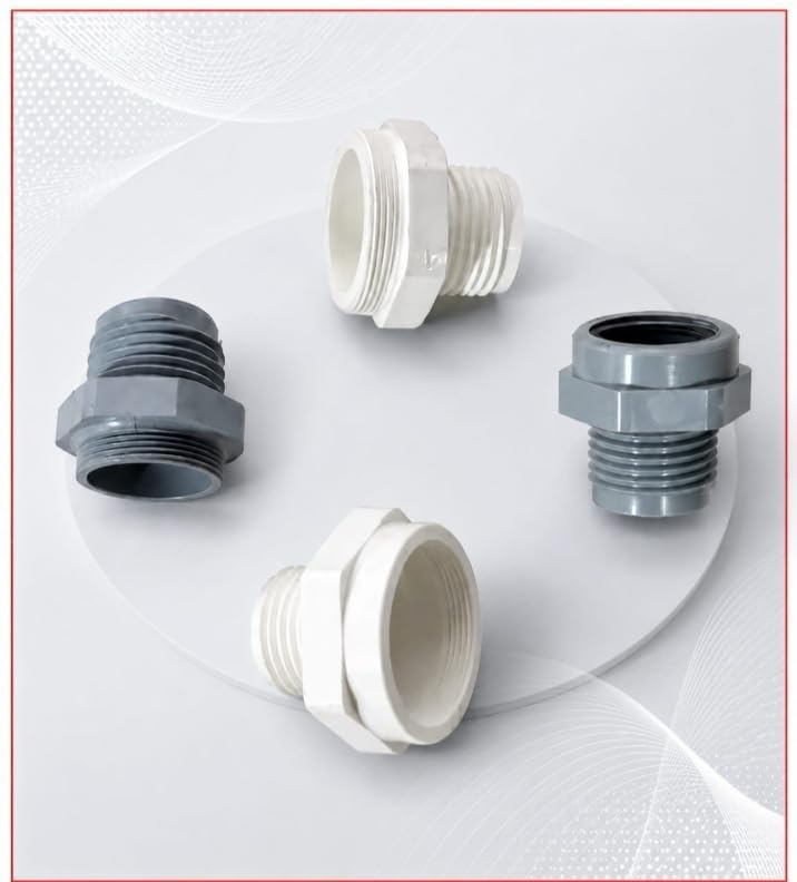 CORWIN Tap Adapter Set for Shower Filter | PTMT Faucet Connector Kit | 22x1 Female, 24x1 Male, 28x1 Male & 28x1 Female | Bathroom & Kitchen Water Filter Adapter | Pack of 4-image-38