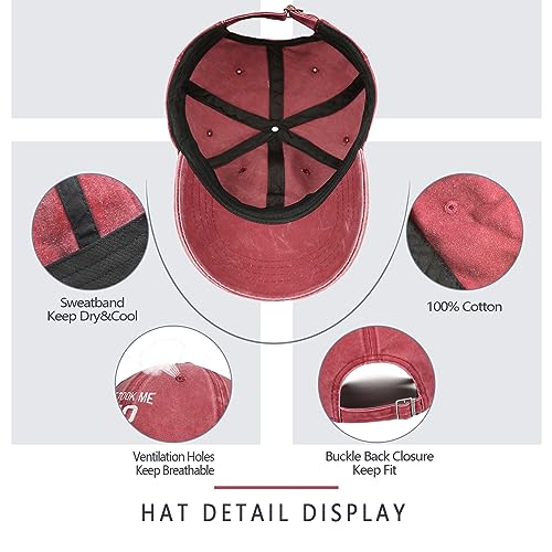 Image of 80th Birthday Gifts 80 Year Old Gifts Ideas for Men Women It Took Me 80 Years to Look This Good Hat Washed Cotton Hat
