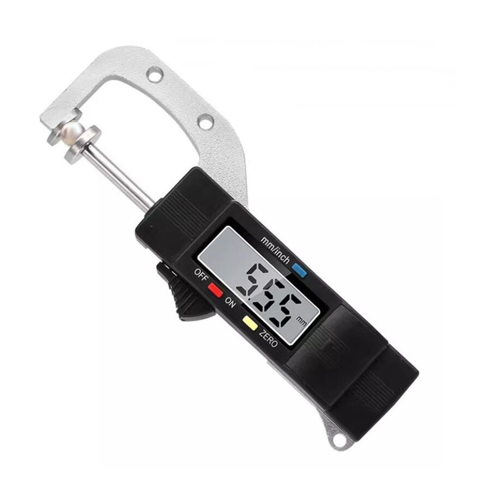 Pied à coulisse numérique électronique horizontal, jauge d'épaisseur LCD 0-25mm pour outil de mesure de pierres précieuses de bijoux Efficacité