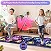 WAYKEE Dance Mat Toys for 3-12 Year Old Kids, Kids Dance Mat with Light-up 12-Button & 5 Game Modes, 2 Player Electronic Dance Pad Toys, Birthday Xmas Gifts for 3 4 5 6 7 8 9 10+ Year Old Girls Boys