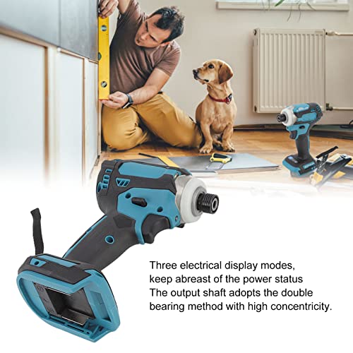 Akku-Bohrhammer-Set 3 Anzeigemodi Elektrischer Lithium-Ionen-Brushless-Schlagschrauber für Heimtextilien – Bild 8