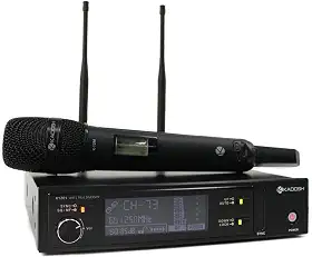 Microfone Sem Fio Kadosh KDSW-1201M