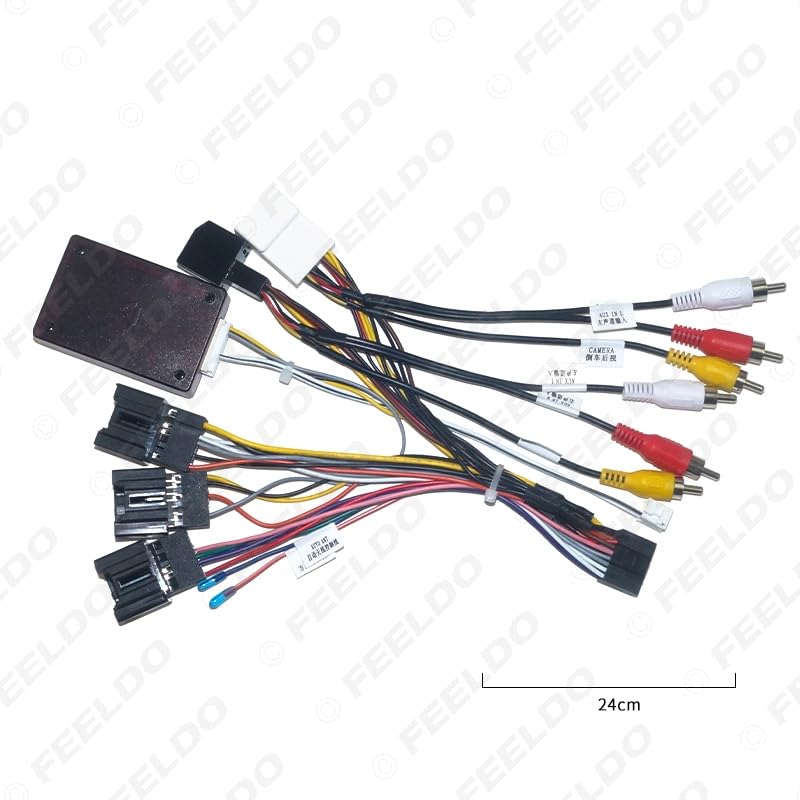 Car Stereo for Audio 16PIN Android Power Cable Adapter for Chevrolet Captiva Epica CD/DVD Player Wiring Harness #HQ6839 - (Color Name: Wire Harness)