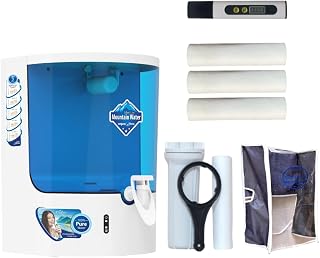 AquaUltra Water Purifier for Home | 9L - RO+UV+UF Copper-Alkaline | Includes TDS Meter, Body Cover & 1-Year Pre-Filter Car... Price In India