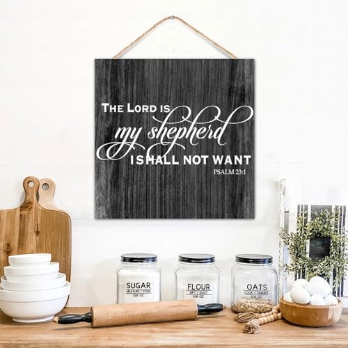 Cuadro de madera con versículo bíblico para decorar el salón o dormitorio 4