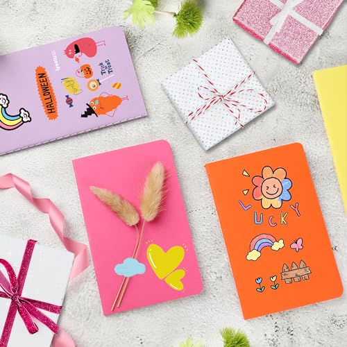 Lot de 24 petits carnets de notes lignés A6 mini bloc-notes