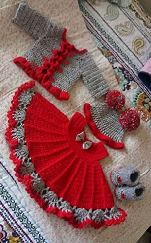 Image of 100% Acrylic Wool Royal (8 pc) Baby Wool Wool Ball Hand Knitting Wool /Art Craft Soft Fingering Crochet Hook Yarn, Needle Knitting Yarn Threa F GLE