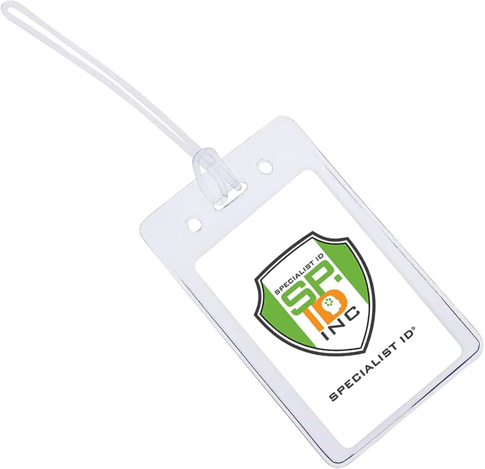 Clear Luggage Tags Bulk