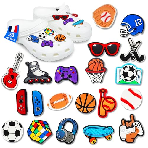 Crocs Pins (20 pieces) - Jibbitz for Crocs - Crocs Charms