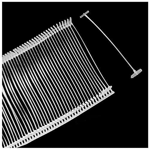3" Standard Tagging Gun Fasteners，Tag Barbs Attachments，Tag Refill Regular Barbs Fastener - Suitable For Standard Tag Guns Pack Of 5000-56Pcs/Clip（3 Inch，Clear） #TOP4