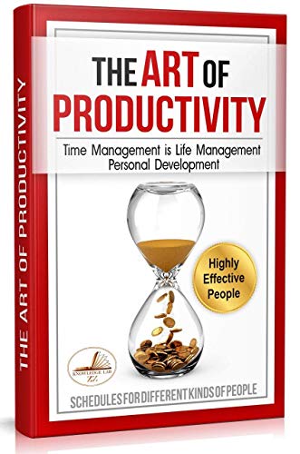 Cover of The Art of Productivity: Time Management is Life Management. Personal Development & Setting Goals PLUS Monthly Calendar Planners