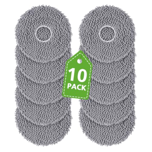 Image of 10 Pack Mop Pads Compatible With iRobot Roomba 505X, Plus 405 /505 Combo