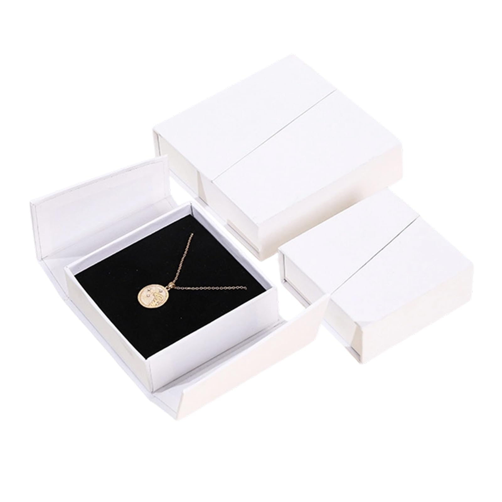 ljhnba Portable Fastener Jewelry Accessory Organiser with Double Flipped Lid for Travel and Daily Storage Needs Dustproof Case