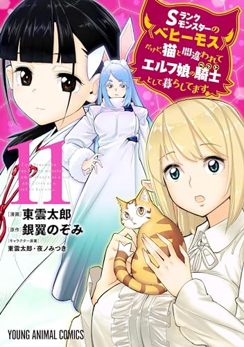 Sランクモンスターの《ベヒーモス》だけど、猫と間違われてエルフ娘の騎士(ペット)として暮らしてます 11 (ヤングアニマルコミックス)