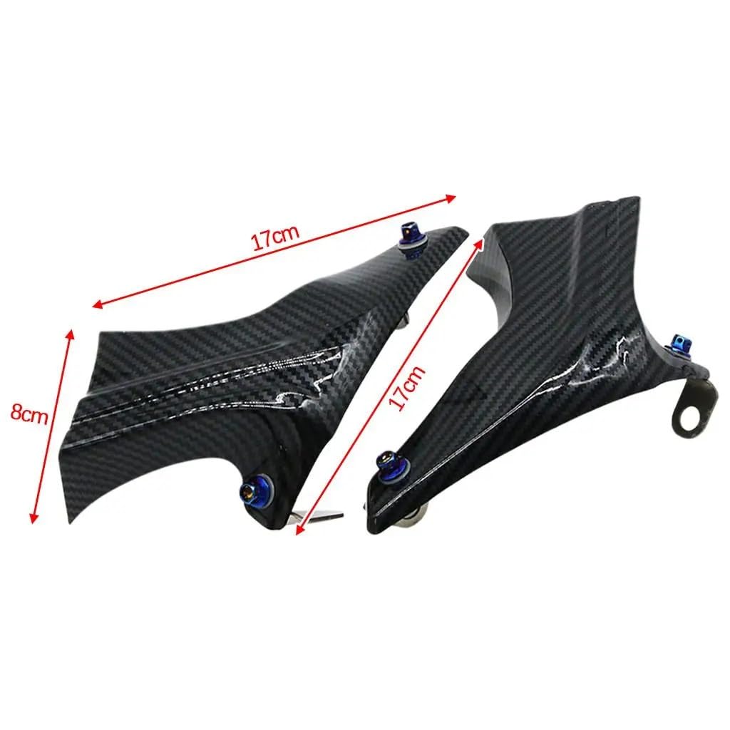 Brake Cooling Mounting Zestaw osłon wlotu powietrza hamulca motocyklowego Zacisk chłodnicy pasuje do Panigale V4S 2018-2020 V4R V4 Radiator Cover