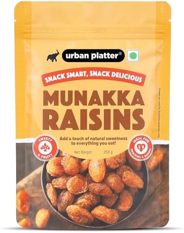 Urban Platter Afghan Munakka Raisins, 400g