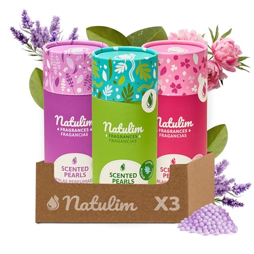 Natulim – Perles Parfumées pour Lessive (30 Lavages) – Parfum Longue Durée – Sans Produits...