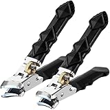 Coinsfix Nagelknipser Professionelle Edelstahl Nagelknipser mit Langem...