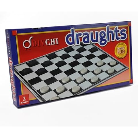 DIVCHI 14" Foldable Draughts Board Game Cover