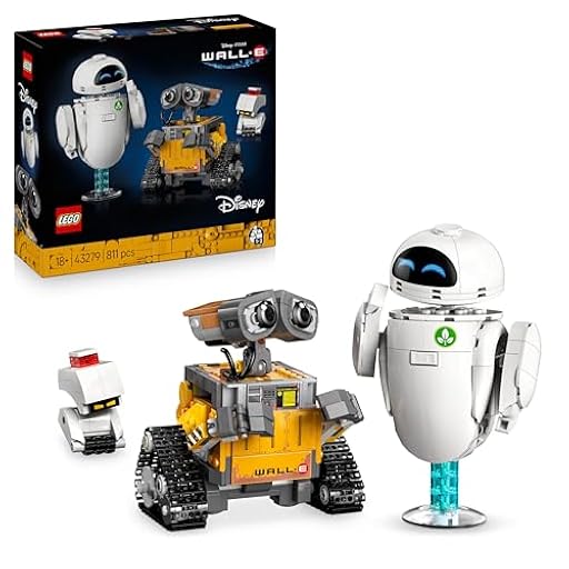 LEGO | Disney Pixar Wall-E y Eve - Kit de Maquetas para Adultos - Robots de Ladrillos con Figuras de M-O y HAL - Decoración para el Hogar - Regalo Coleccionable para Fans de la Película 43279 | Ya disponible en tu tienda friki favorita! En mundofriki.es!