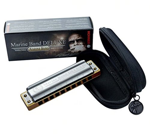 Harpe Deluxe-Marine Band in C-Harmonica en Do - Les Beatles, Paul McCartney, John Lennon, RIngo Starr, George Harrison Harpe Deluxe-Marine Band in C-Harmonica en Do – Image 3