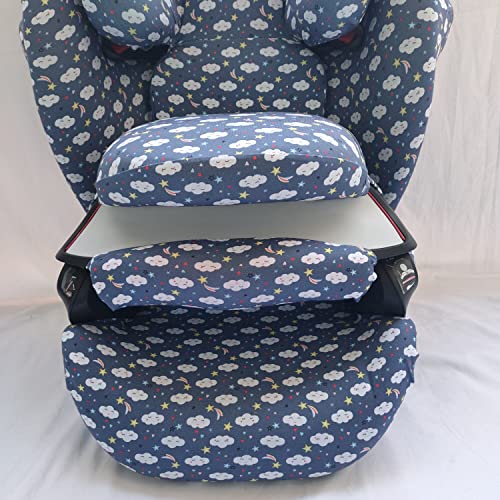 moon-bebe Case for Cybex Solution M Solution Fix (Blue) - Image 2