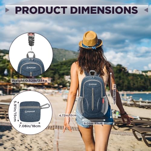 ZOMAKE Lightweight Foldable Backpack - Image 2