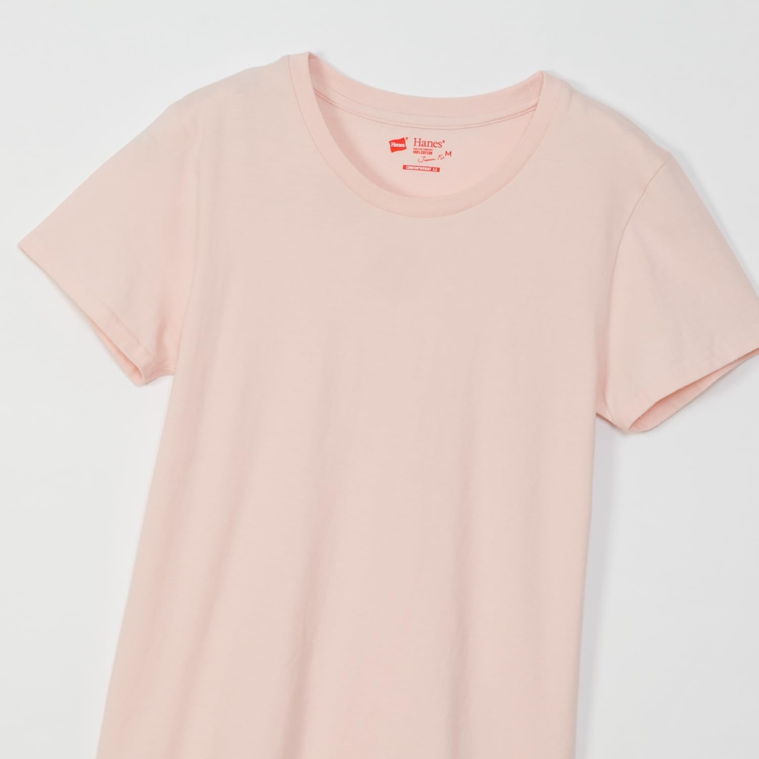 Hanes(ヘインズ) ジャパンフィットTシャツの素材感を示す画像