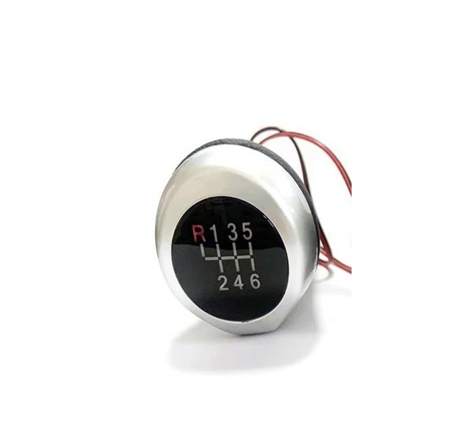 Wlnwerdpkk One Color Gear Shift Knob 1Pcs For E36 E46 E90 5-Speed/6-Speed Shift Button Suitable Stick Knob(6)