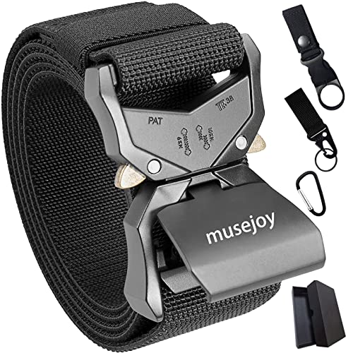 MUSEJOY Tactical Belts For Men, 1.5