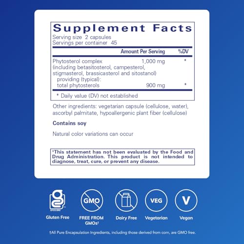 Pure Encapsulations CholestePure | Supplement to Support Cardiovascular Health, Enzyme Function, and Lipid Metabolism* | 90 Capsules - Image 3