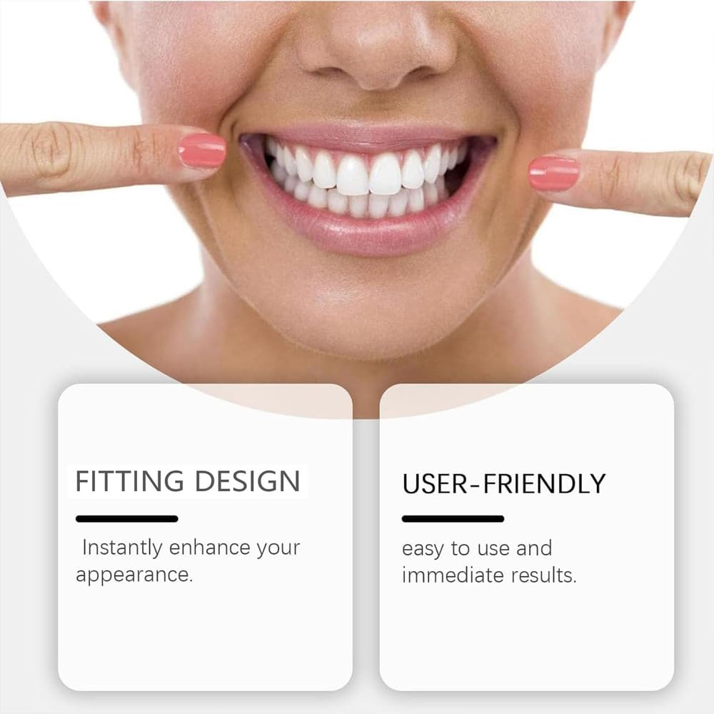 Dentaduras Funcionales, Dentadura Completa Funcional Adaptable, Juego Avanzado De Dentadura Completa De Silicona Personalizada, Para Hombres Y Mujeres (3pcs)