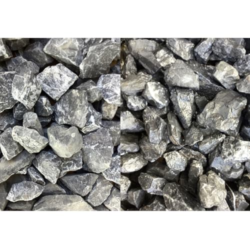 フーベイストーン 砕石 クラッシュタイプ 20s 化粧砂利 砂利 (ブラック)