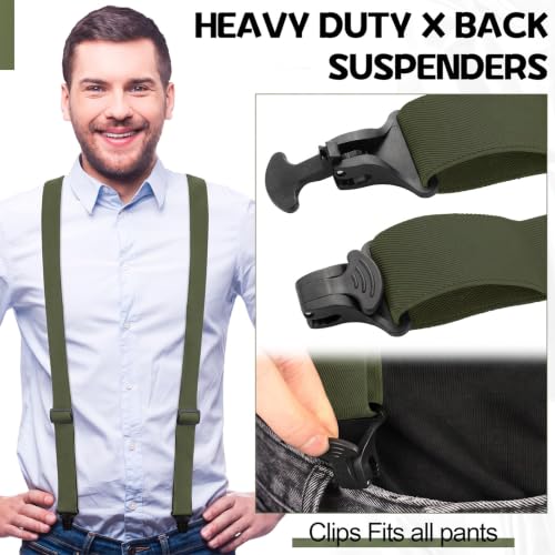 Image of Janmercy Men X-Back Hidden Suspender Airport Friendly