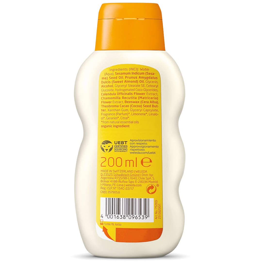 Weleda Baby Crema Fluida Calendula 200 ml