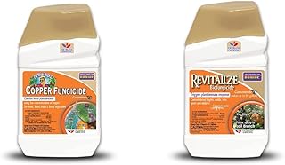 Bonide 811 Copper 4E Fungicide 16oz (473ML) & Revitalize?? Bio Fungicide Concentrate, 16 oz