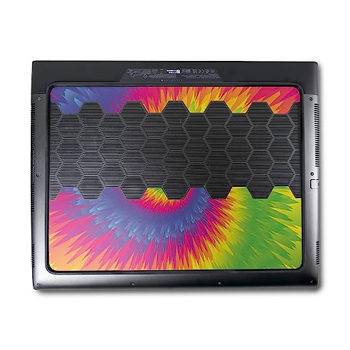 Image of MightySkins Skin Compatible with Alienware M18 R1 (2023) Full Wrap Kit - Vibrant Tie Dye | Protective, Durable, and Unique Vinyl Decal wrap Cover | Easy to Apply & Change Styles | Made in The USA