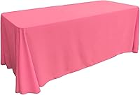 Vista 198 de LA Linen - Mantel rectangular de popelina de poliéster