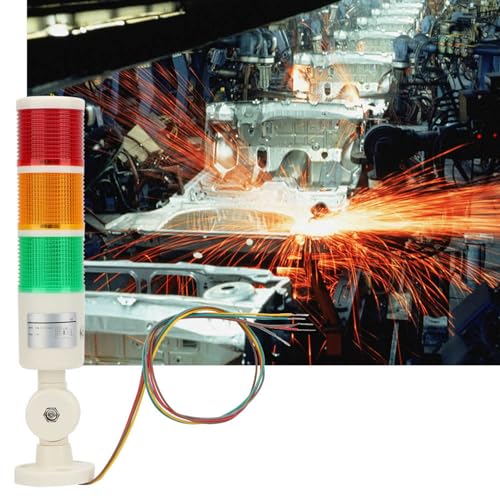 Indicateur LED d'avertissement machine outil pour stopper les arrêts de production imprévus 24V