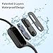 Tayogo Swimming Headphones, Bone Conduction Open-Ear Headphones for Swimming, 32GB MP3 Player & Bluetooth 5.4, Underwater Swimming Headphones, Earbuds Underwater for Running Cycling Workout