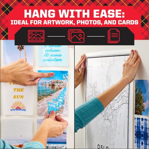 Scotch Mounting, Fastening & Surface Protection Scotch Removable Poster Tape, 3/4 x 150 Inches, 3 Pack, 109-3 - image 5