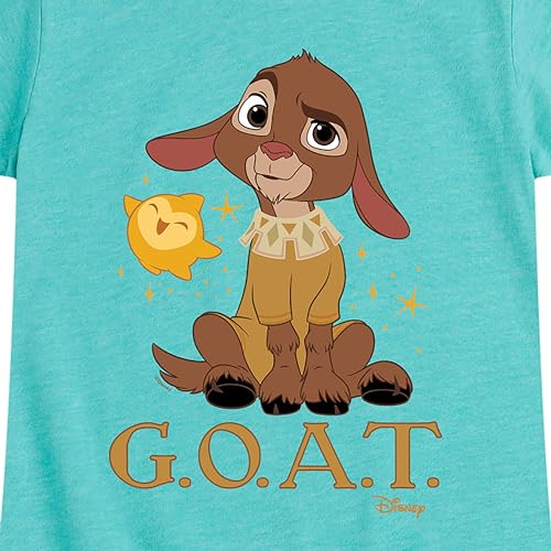 Disney Wish - Valentino Goat - Toddler & Youth Girls Short Sleeve Graphic T-Shirt3