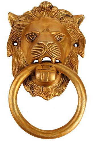 Aldaba de puerta de latón único Aakrati Devyom para decoración elegante 2