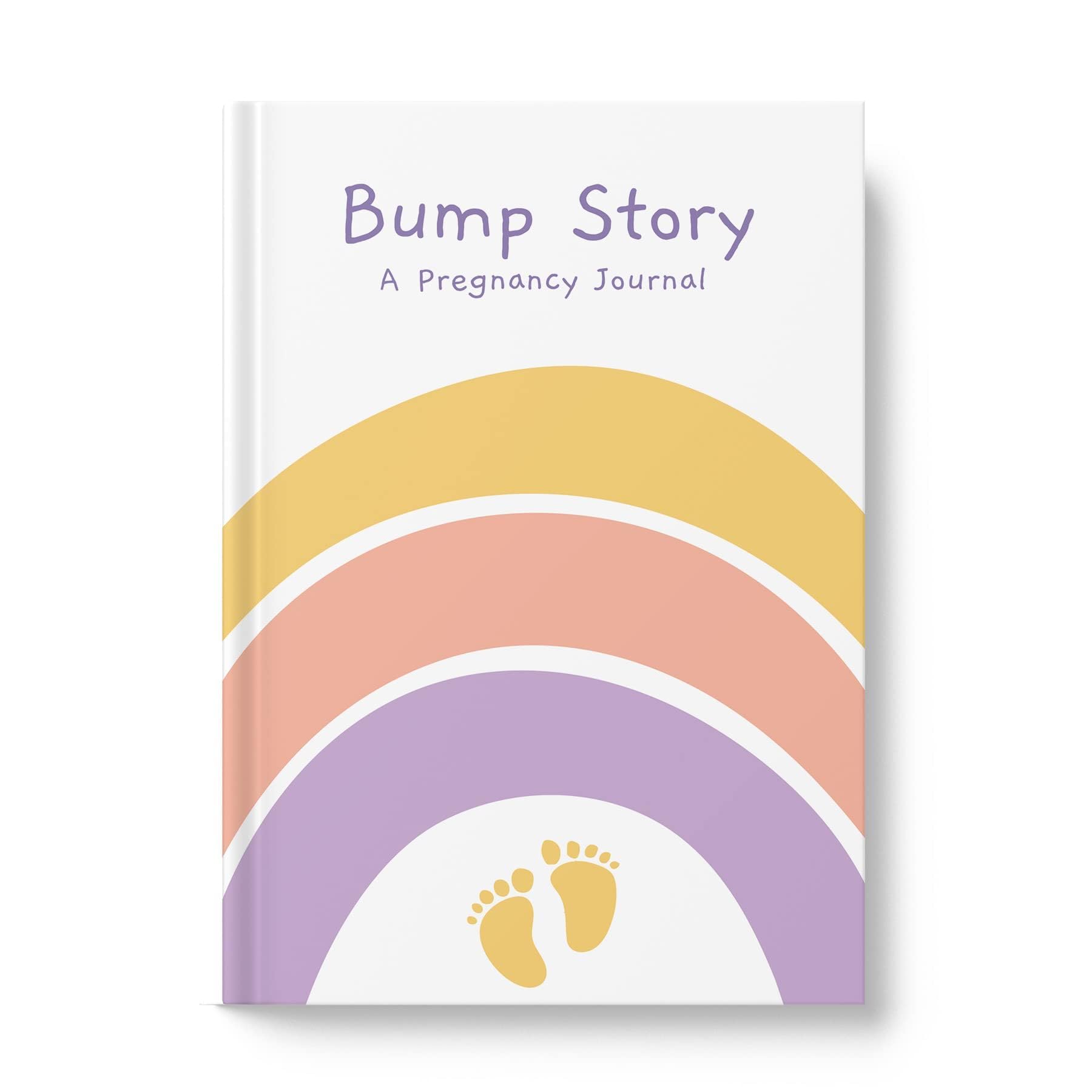 Bump Story: 40 Weeks Pregnancy Journal to Record your Pregnancy Journey | Pregnancy Planner | Keepsake, Milestones & Trimester Tracker with Stickers | Perfect for Pregnancy Gift by The Journal Lab-image-7