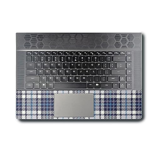 Image of MightySkins Skin Compatible with Alienware X16 R1 (2023) Full Wrap Kit - Blue Plaid | Protective, Durable, and Unique Vinyl Decal wrap Cover | Easy to Apply & Change Styles | Made in The USA