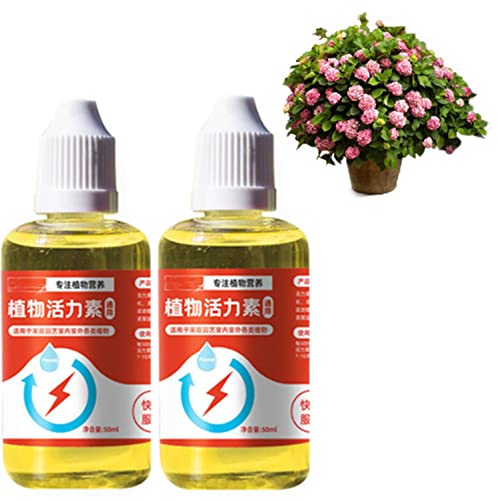 Gokame Plant Growth Enhancer Supplement, Pflanzenwachstumsförderer-Ergänzungen, Organic Plant & Rhizosphere Growth Enhancer Nutrient Solution for Recharge Plant Nutrient (2pcs)