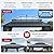SUNJOY Kingston 16' x 12' Hardtop Gazebo with Galvanized Steel/Polycarbonate Double Roof, Curtain and Netting, Gray Aluminum Posts Permanent Pavilion Gazebo for Garden, Patio, Deck, Lawn