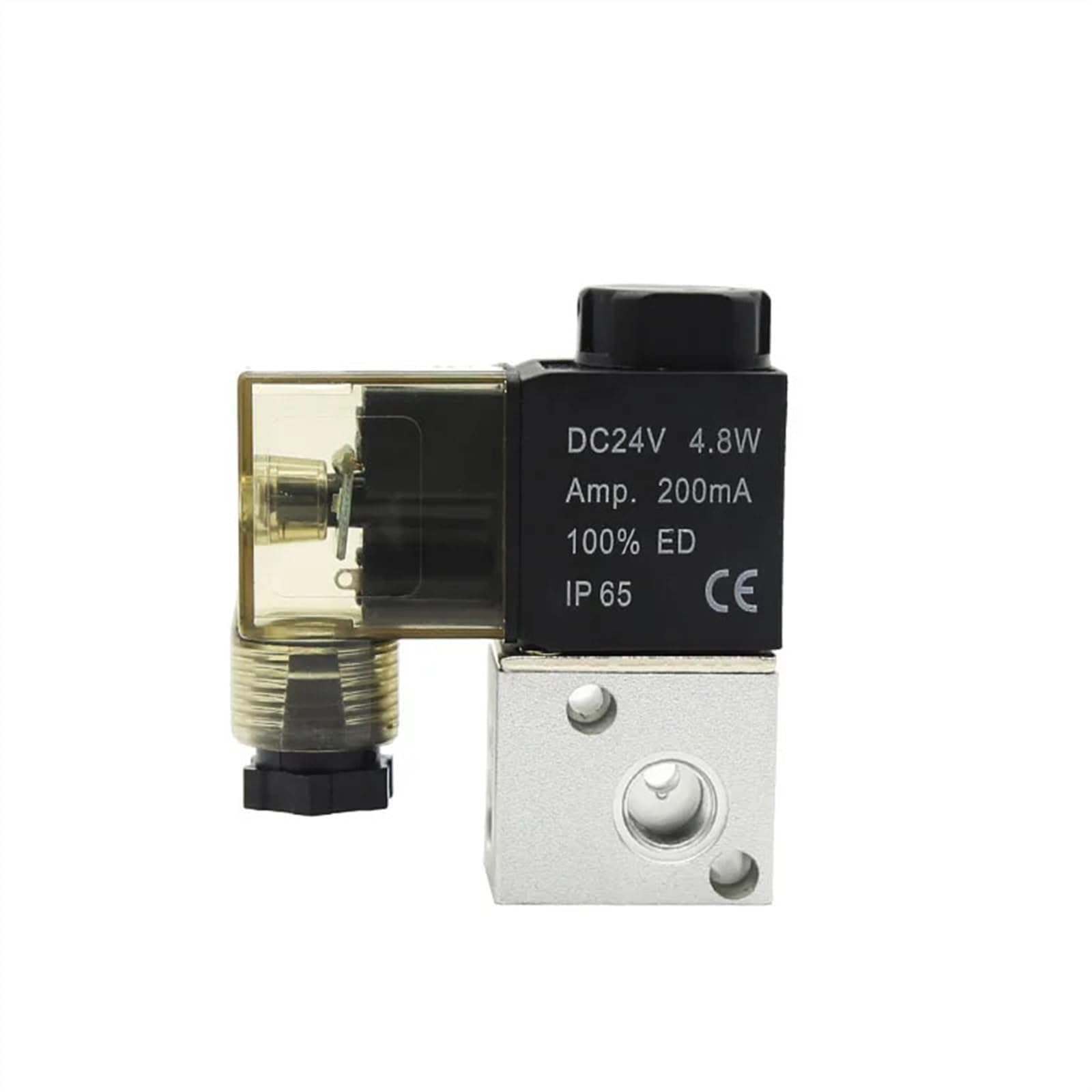 Aprilsunnyzone - Électrovanne G1/4 Femelle 220V 4W Pour Compresseur Sans Huile - Aluminium, Clapet Anti-retour, 2 Voies Normalement Fermée