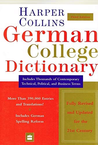 HarperCollins German College Dictionary 3rd Edition (Collins Language)