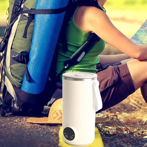 Tetera eléctrica portátil recargable USB 400ML miniatura 6